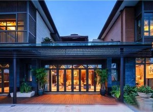 新中式花園別墅景觀，出意境 (11)