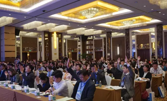 會員代表表決現場